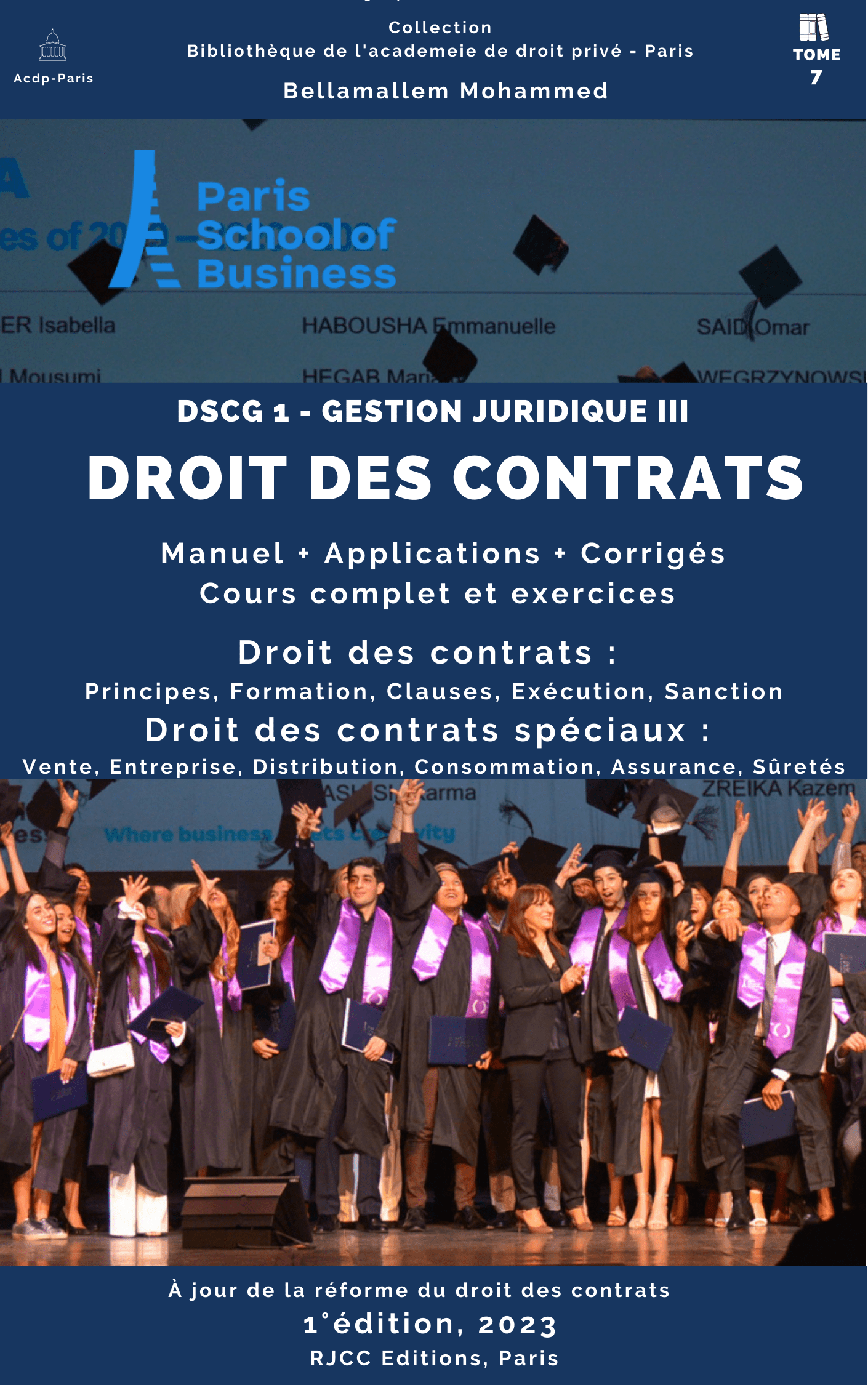 306, DSCG 1 - Droit des contrats : Manuel et applications, éd. RJCC, 2023, par M. Bellamallem